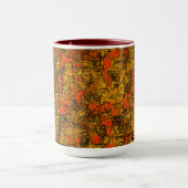 Casca de árvore virtual, com ton levend koraal mok (Midden)