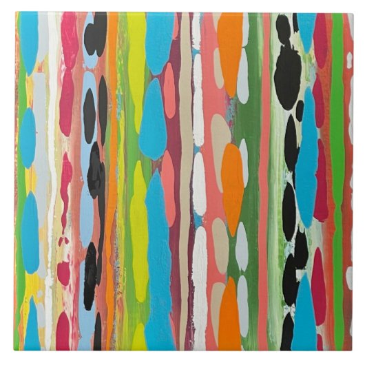 Cascade 4 6 x 6 keramische Tegel Tegeltje (Voorkant)