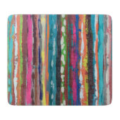 Cascade 6 x 7 Deco Glass Cutting Board Snijplank (Voorkant)