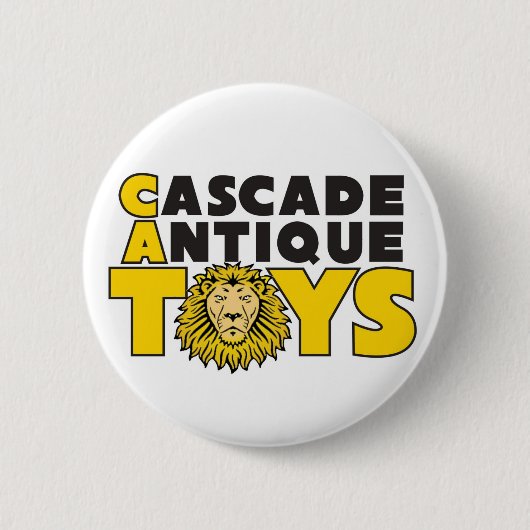 Cascade Antiek speelgoedButton Ronde Button 5,7 Cm (Voorkant)