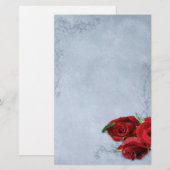  Cascade Blue Wedding Briefpapier (Voorkant / Achterkant)