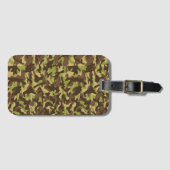 Cascade Camouflage Bagagelabel (Voorkant (horizontaal))