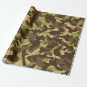 Cascade Camouflage Cadeaupapier (Uitgerold)