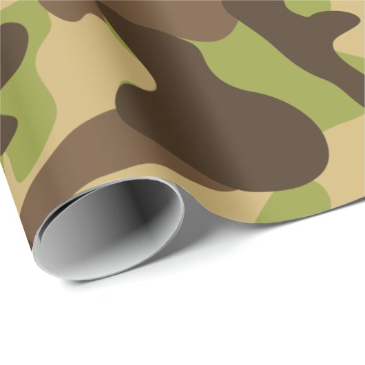 Cascade Camouflage Cadeaupapier (Rol Hoek)