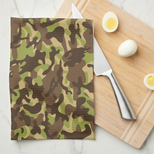 Cascade Camouflage Theedoek (Quarter Fold)