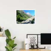 Cascade Canyon, Nationaal Park Grand Teton Poster (Thuiskantoor)