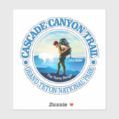 Cascade Canyon Trail (C) Sticker (Vel)