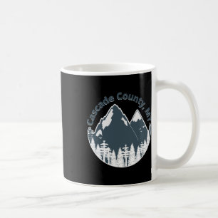 Cascade County Mt bergen wandelen klimmen kamperen Koffiemok