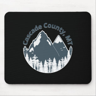 Cascade County Mt bergen wandelen klimmen kamperen Muismat