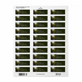 Cascade Creek bij Grand Teton Etiket (Full Sheet)