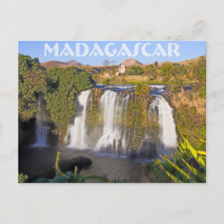 Cascade d'Ampefy, Madagaskar Briefkaart
