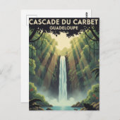 Cascade du Carbet Briefkaart (Voorkant / Achterkant)