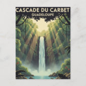Cascade du Carbet Briefkaart (Voorkant)
