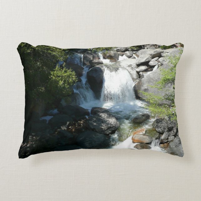 Cascade Falls in Yosemite National Park Accent Kussen (Voorkant)