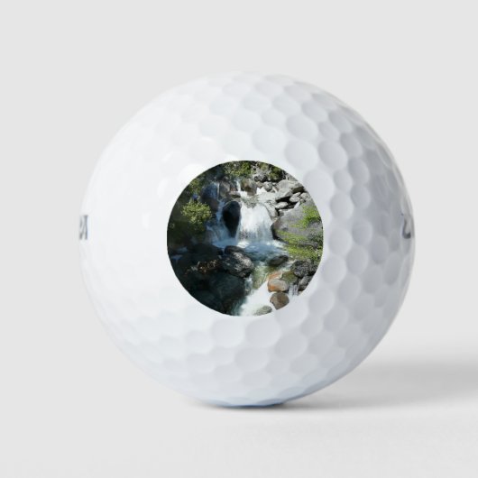 Cascade Falls in Yosemite National Park Golfballen (Voorkant)