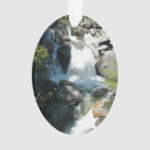 Cascade Falls in Yosemite National Park Ornament (achterkant)