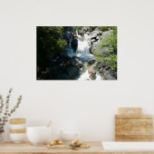 Cascade Falls in Yosemite National Park Poster (Keuken)