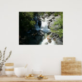 Cascade Falls in Yosemite National Park Poster (Keuken)
