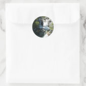 Cascade Falls in Yosemite National Park Ronde Sticker (Tas)