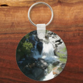 Cascade Falls in Yosemite National Park Sleutelhanger (Achterkant)