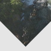 Cascade Falls in Yosemite National Park Tissuepapier (Detail)
