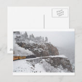 Cascade Gorge Aboard the Polar Express Briefkaart (Voorkant / Achterkant)
