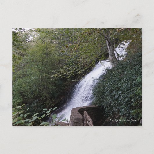 Cascade Herfsten, Blue Ridge Mountains Briefkaart (Voorkant)