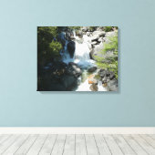 Cascade-Herfsten in het Nationaal Park Yosemite Canvas Afdruk (Insitu (Houten vloer))
