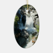 Cascade-Herfsten in het Nationaal Park Yosemite Keramisch Ornament (Rechts)