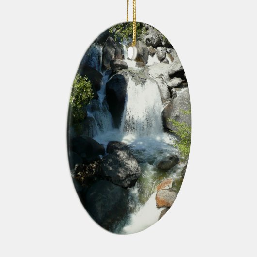 Cascade-Herfsten in het Nationaal Park Yosemite Keramisch Ornament (Rechts)