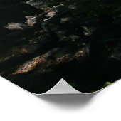 Cascade-Herfsten in het Nationaal Park Yosemite Poster (Hoek)