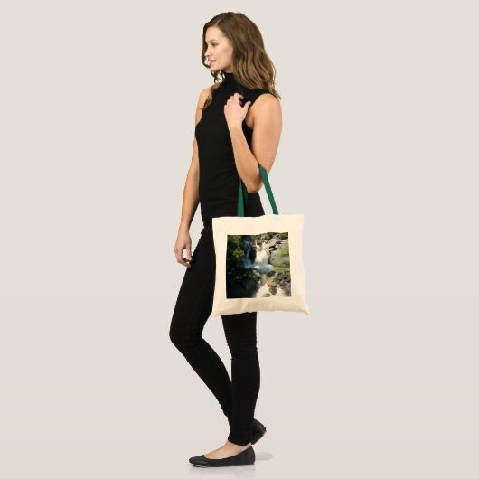 Cascade-Herfsten in het Nationaal Park Yosemite Tote Bag (Voorkant (model))