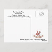 Cascade Herfsten, Jackson, MI - Briefkaart (Achterkant)