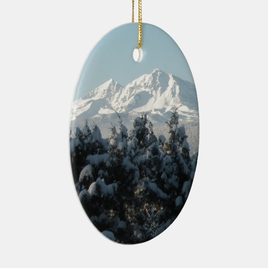 Cascade Holiday Keramisch Ornament (Rechts)