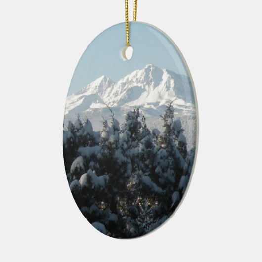 Cascade Holiday Keramisch Ornament (Links)