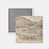 Cascade House in Lake Dunmore Magneet (Voorkant / Achterkant)