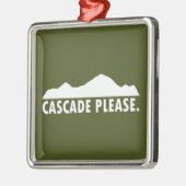 Cascade Idaho alstublieft Metalen Ornament (Links)