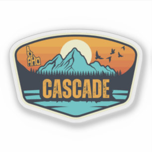 Cascade, Idaho Sticker