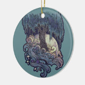 Cascade Keramisch Ornament (Links)