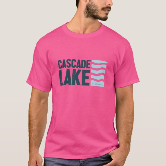 Cascade Lake Minnesota T-shirt (Voorkant)