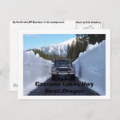 Cascade Lakes Hwy Bend, Oregon Briefkaart (Voorkant / Achterkant)