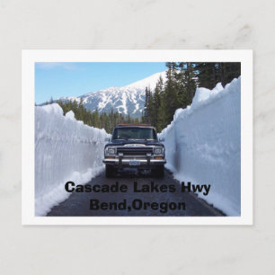 Cascade Lakes Hwy Bend, Oregon Briefkaart
