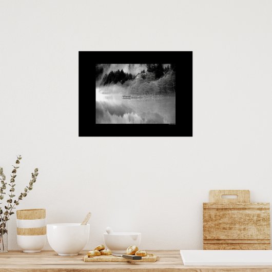 Cascade - Lakeside Dock Poster (Keuken)