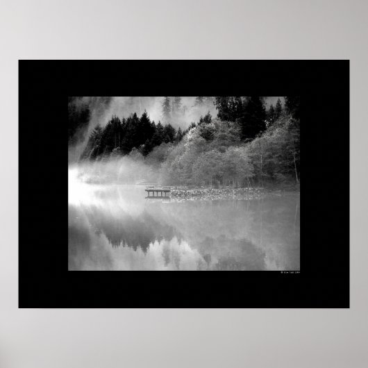 Cascade - Lakeside Dock Poster (Voorkant)