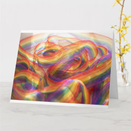 Cascade linten regenboog lint. kaart