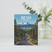 Cascade Meren Wandelpad USA Briefkaart (Staand voorkant)