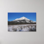 Cascade Mountain Canada Canvas Print (Voorkant)