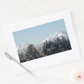 Cascade Mountain Rechthoekige Sticker (Envelop)