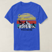 Cascade Mountain ski Wisconsin 1 T-shirt (Design voorkant)