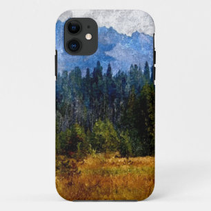 Cascade Mountains Meadow, Oregon iPhone 11 Hoesje